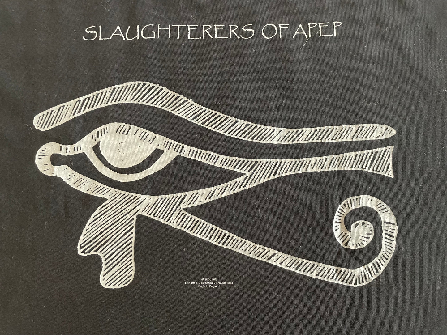 Nile - Slaughterers Of Apep - Original Vintage ‘06 t-shirt