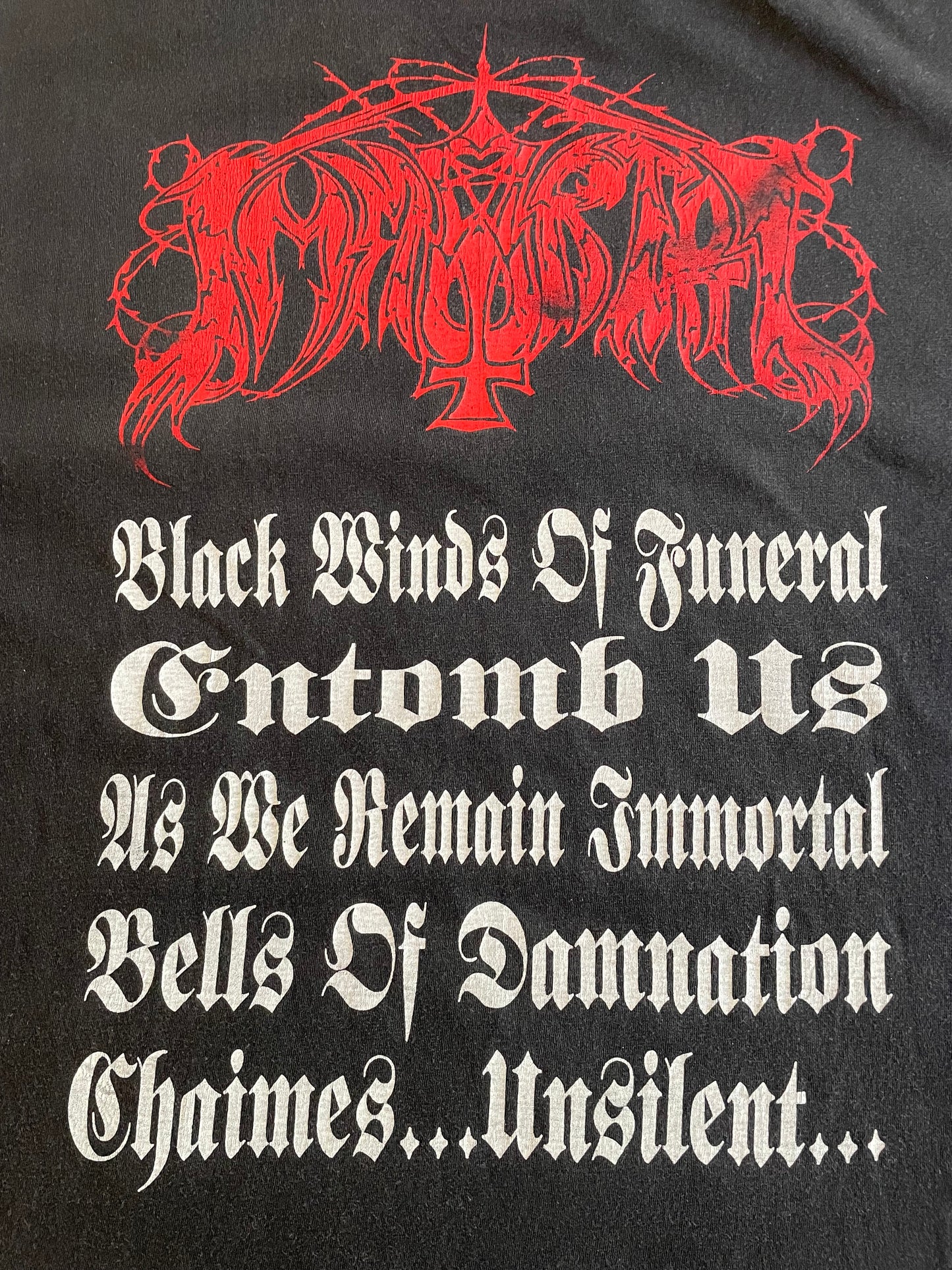 Immortal - Throne - Original Vintage early 90’s Longsleeve