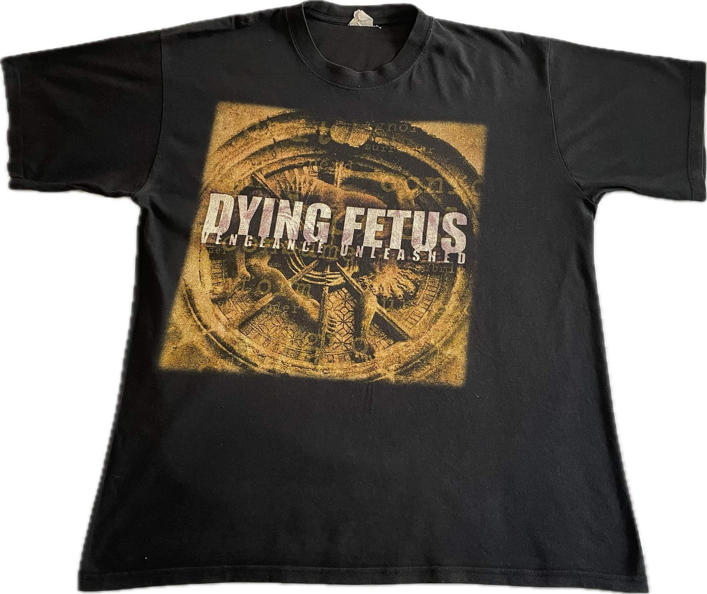 Dying Fetus - Vengeance Unleashed / European Tour 2002 - Original Vintage t-shirt