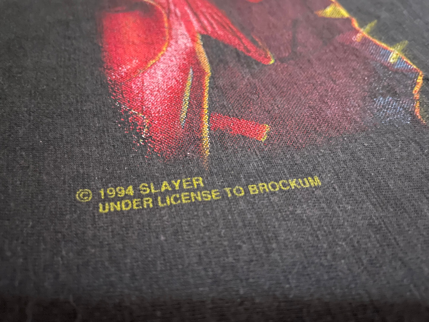 Slayer - Original Vintage 1994 European Tour Shirt
