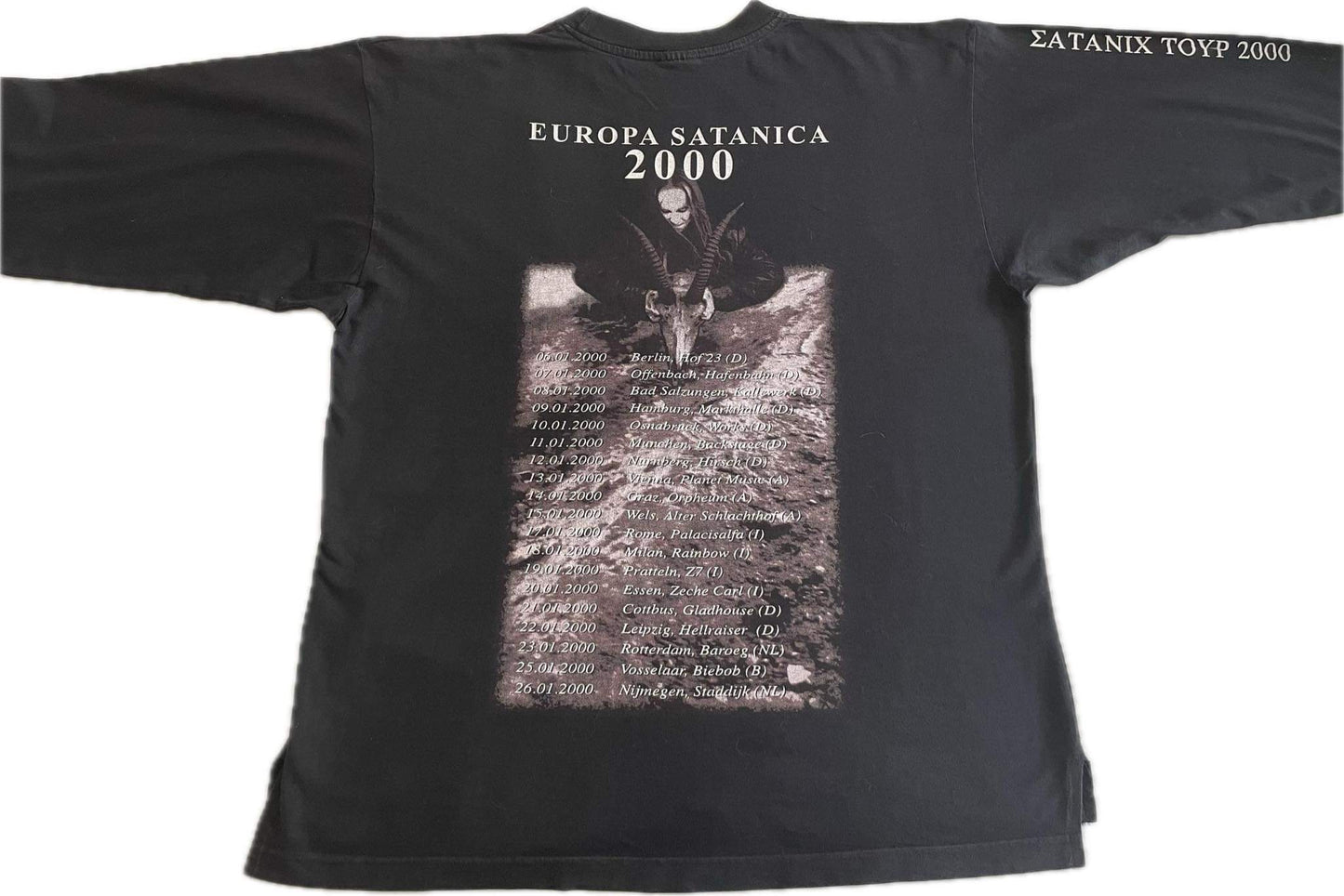 Behemoth - Europa Satanica 2000 - Original Vintage 1999 Longsleeve