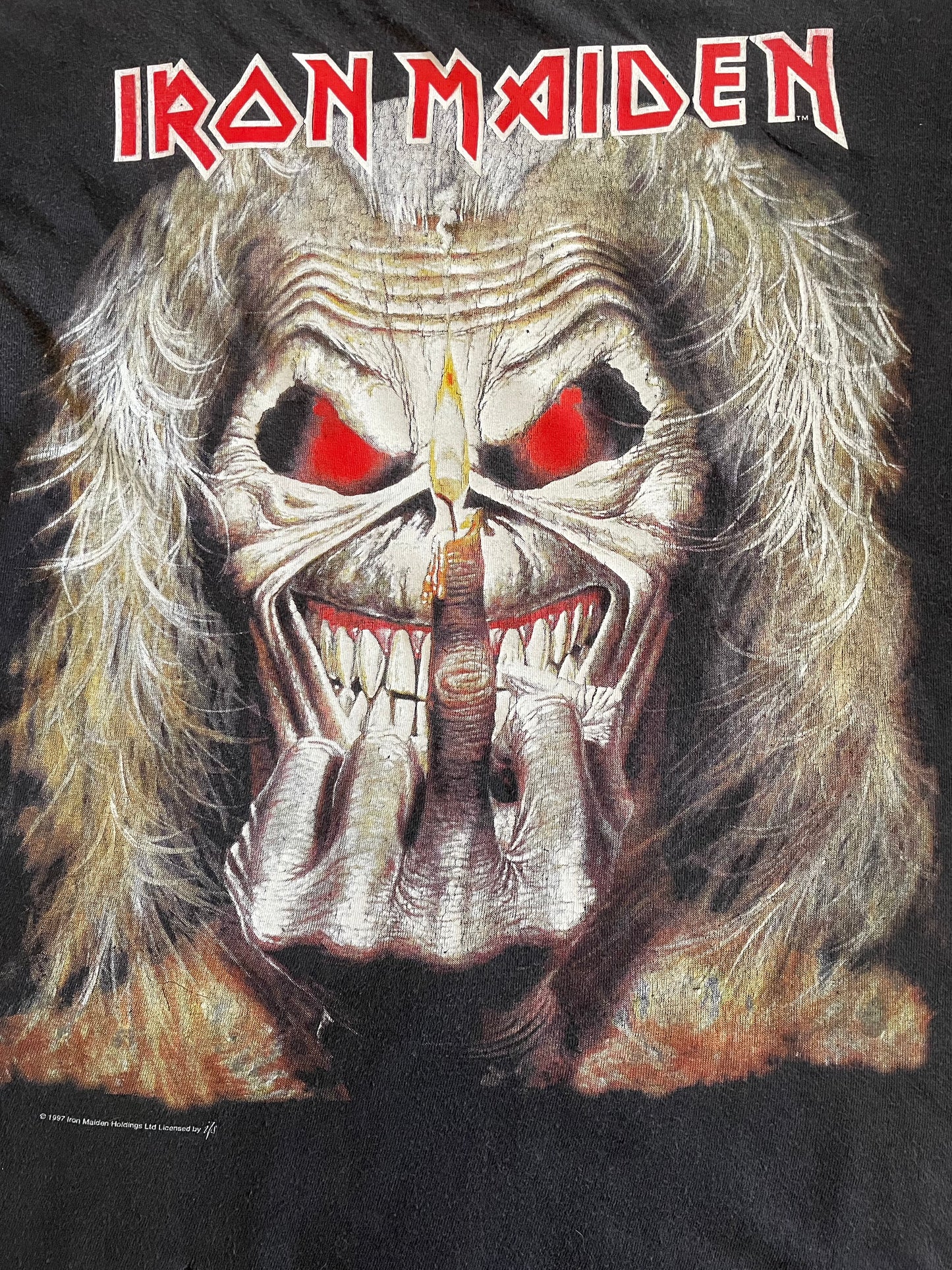 Iron Maiden - Original Vintage 1997 t-shirt