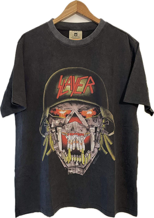 Slayer / Fear Of God - 1991 Clash Of The Titans tour reprint shirt