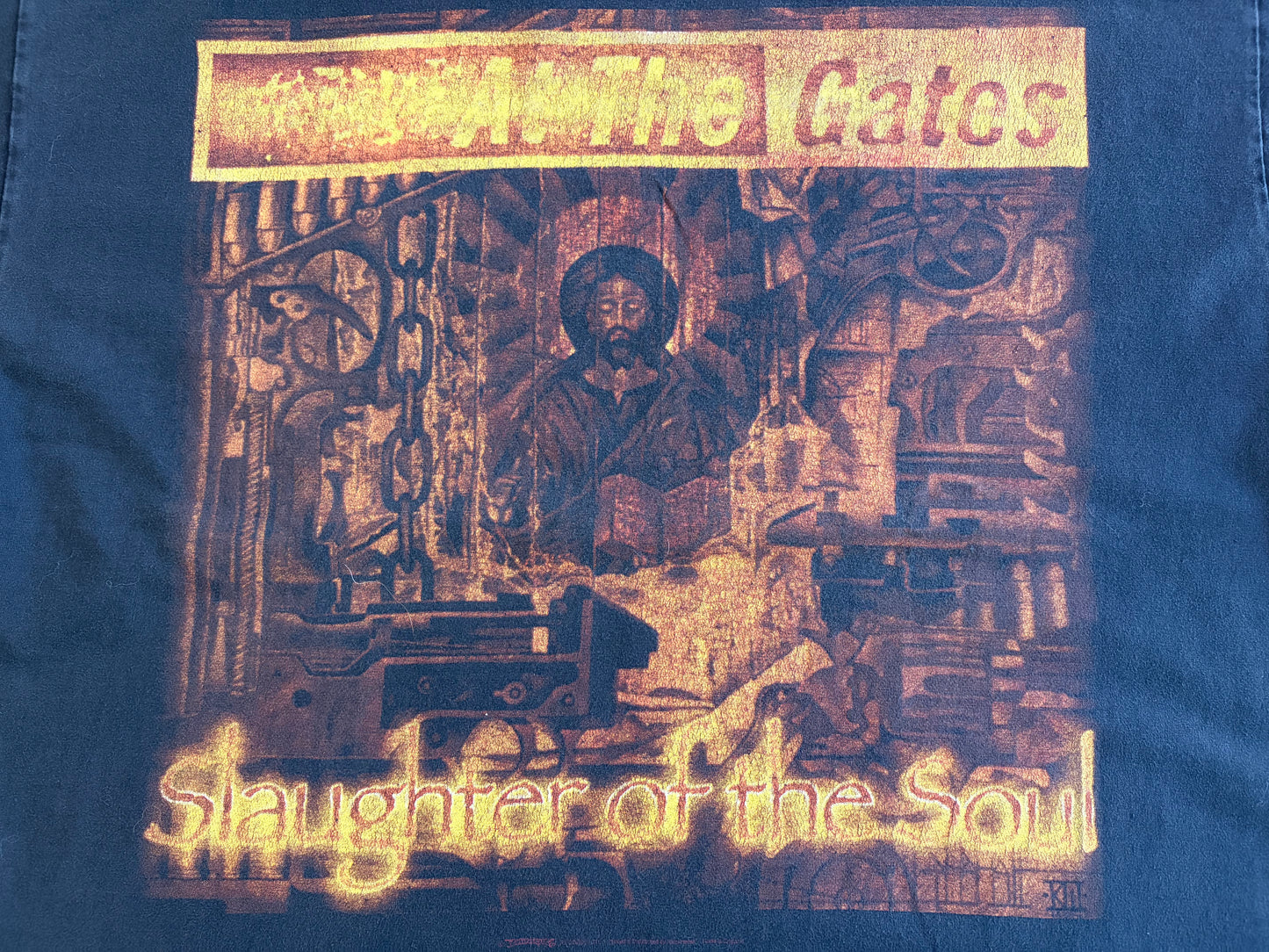 At The Gates - Slaughter Of The Soul - Original Vintage 1995 T-Shirt