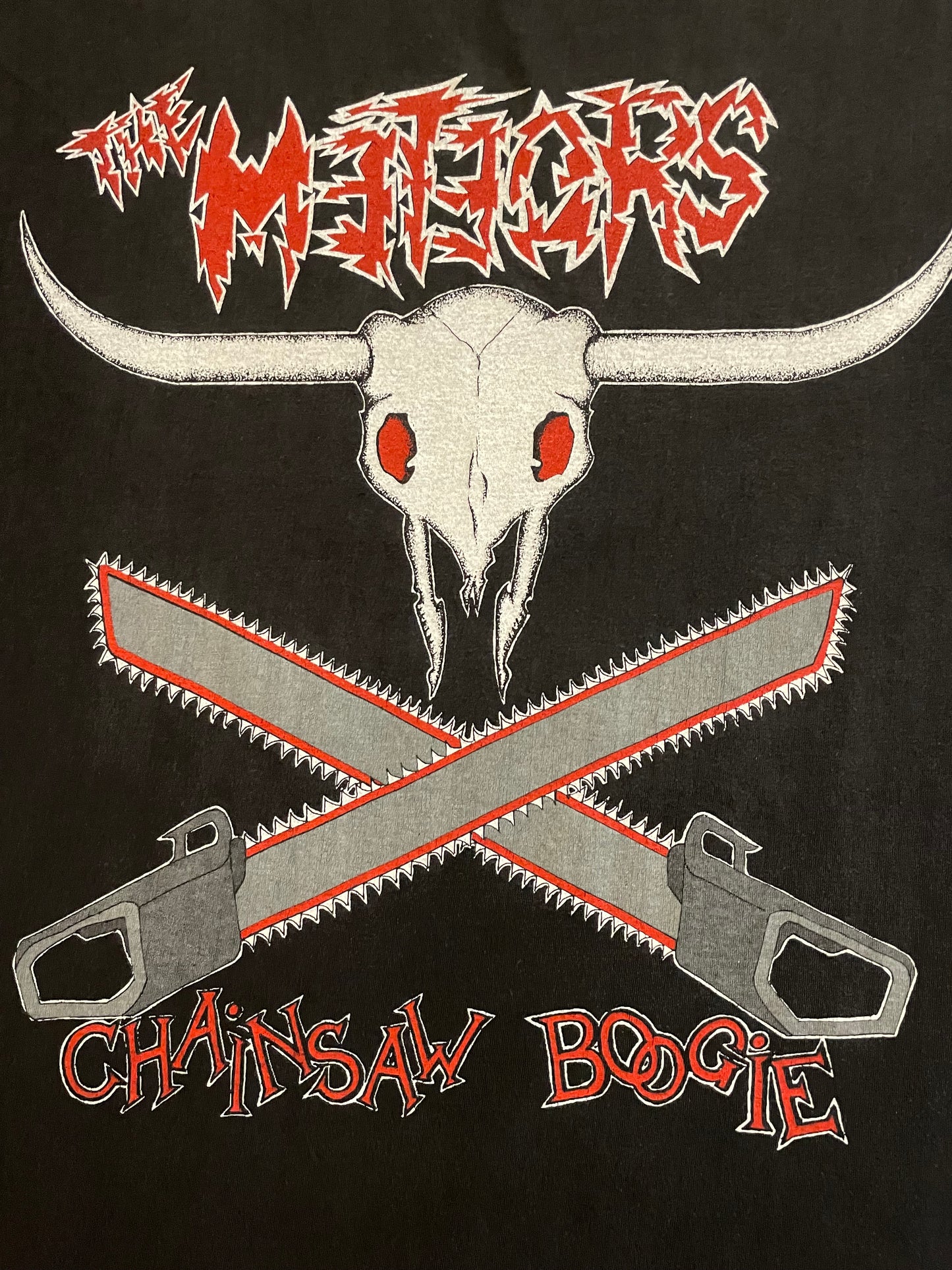 The Meteors - Chainsaw Boogie - Original Vintage ‘90’s T-shirt