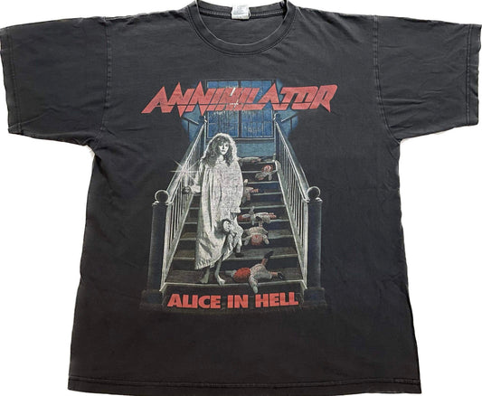 Annihilator - Alice In Hell - Original 2008 t-shirt