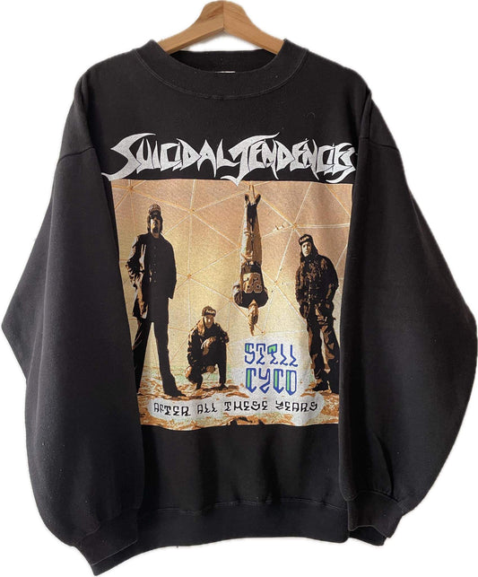 Suicidal Tendencies - Still Cyco After All These Years - European Tour 1993 - Original Vintage Crewneck