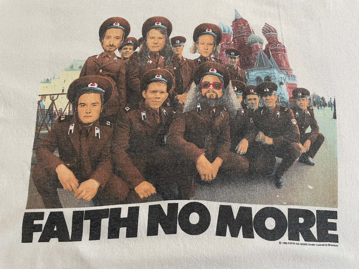 Faith No More - European Tour 1992 - Original Vintage t-shirt