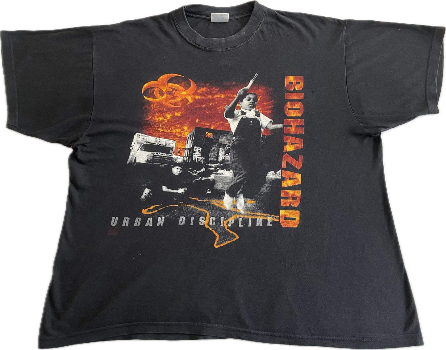 Biohazard - Urban Chaos ‘93 - Original Vintage t-shirt