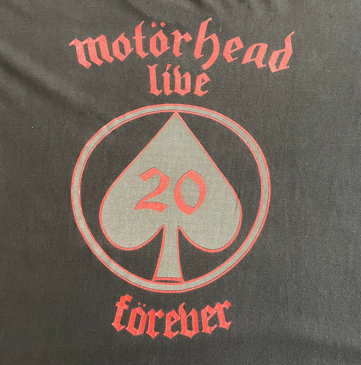 Motörhead - 20 years shirt 1975/1995 - Original Vintage 1995 t-shirt