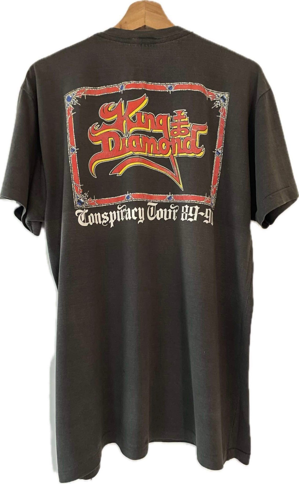 King Diamond - Conspiracy Tour 89-90 - Original Vintage t-shirt