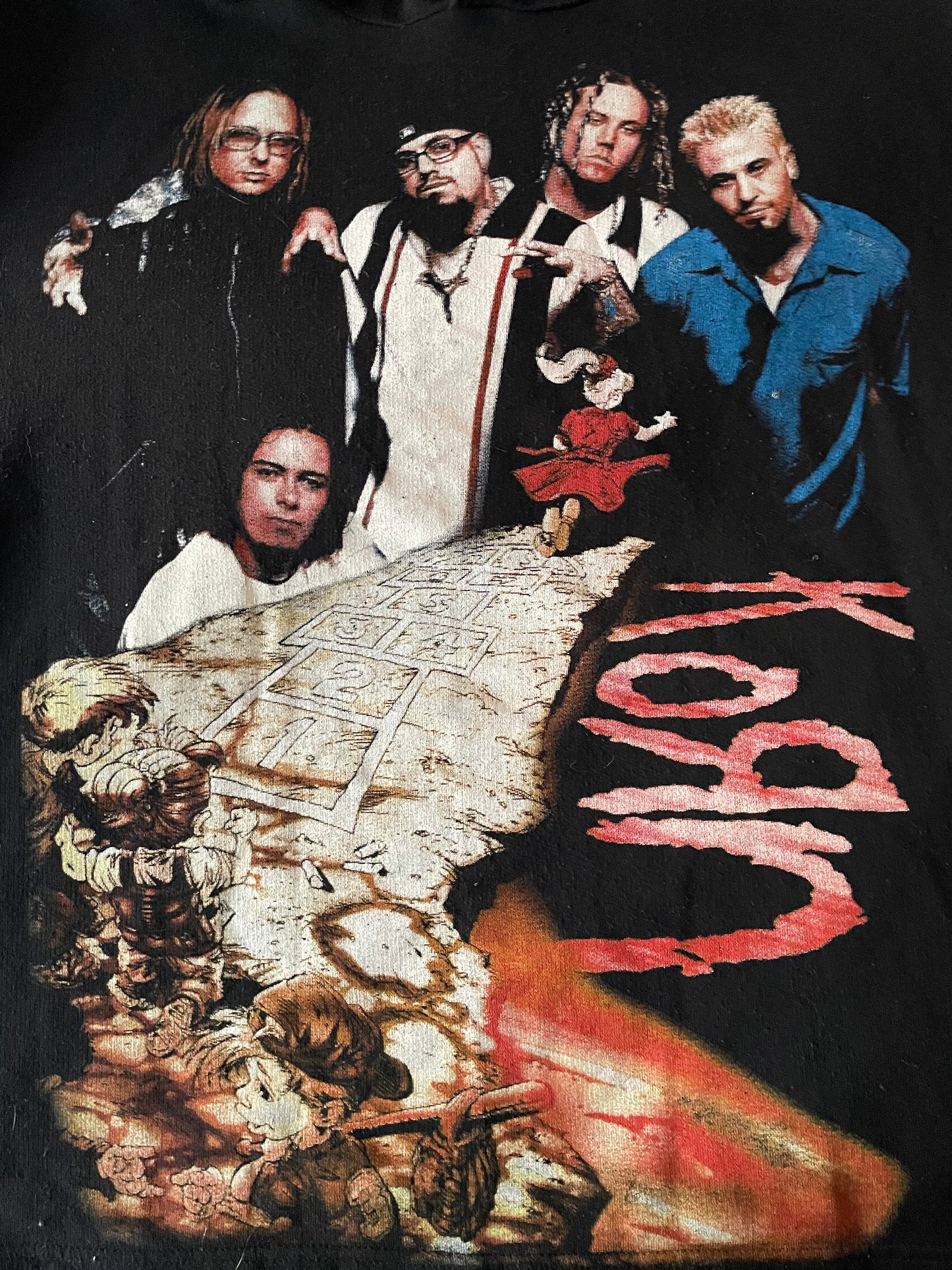 Korn - Follow The Leader - 90’s Vintage European Bootleg Hoodie