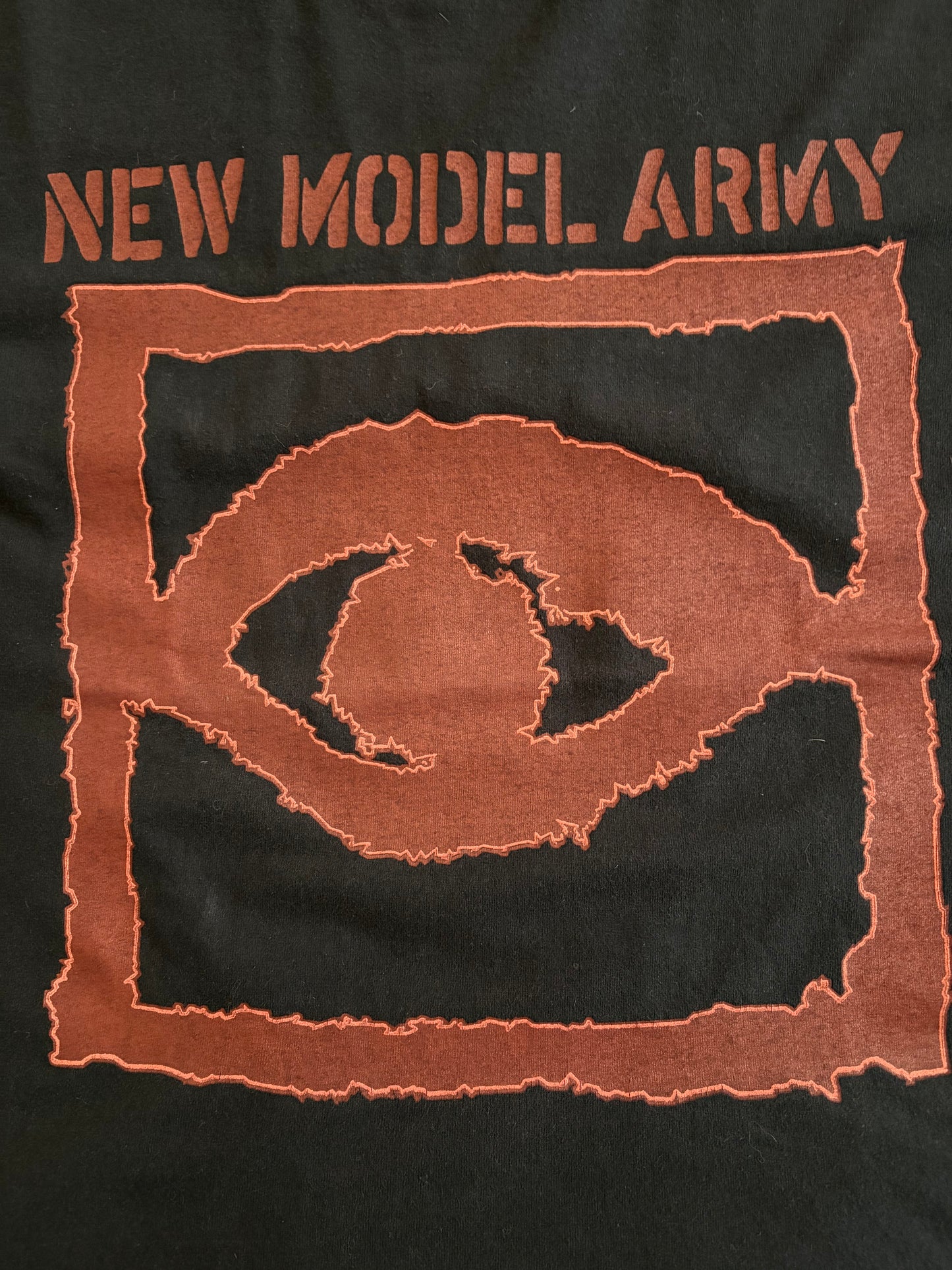 New Model Army - Over The Wire - Original Vintage 1998 T-shirt