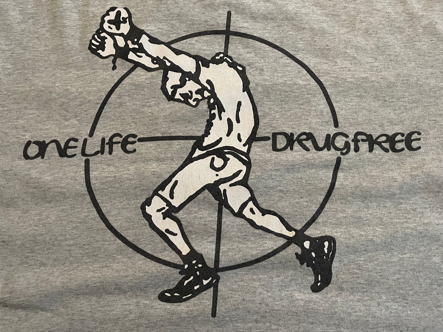 Confront - One Life Drug Free - Original Vintage 90’s t-shirt