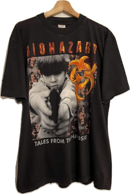 Biohazard - Tales From The Hard Side / European Summer Tour 1995 - Original Vintage t-shirt