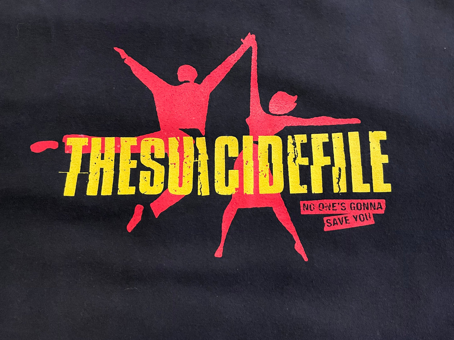 The Suicide File - No One’s Gonna Save You - Original early ‘00’s t-shirt