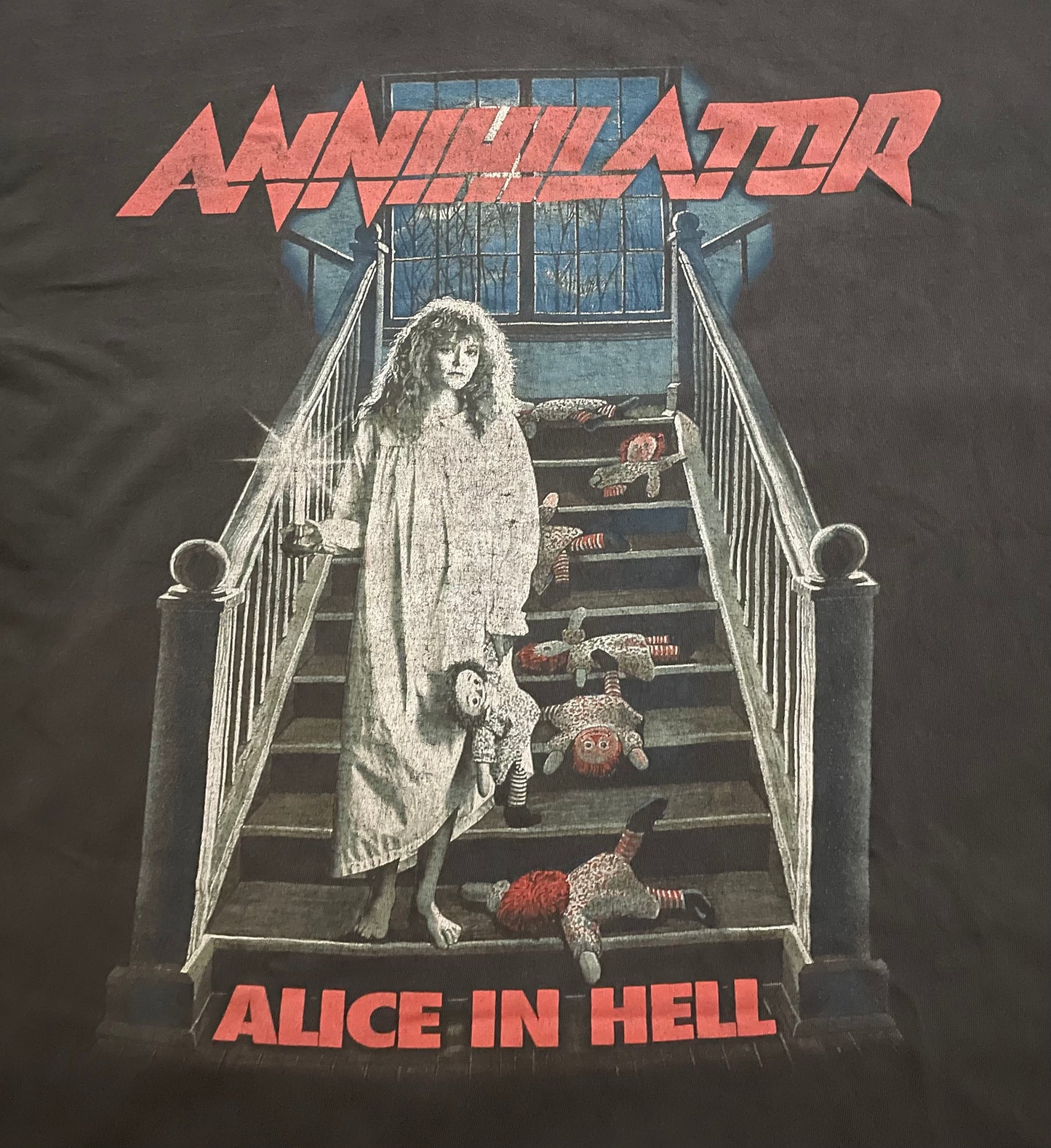 Annihilator - Alice In Hell - Original 2008 t-shirt