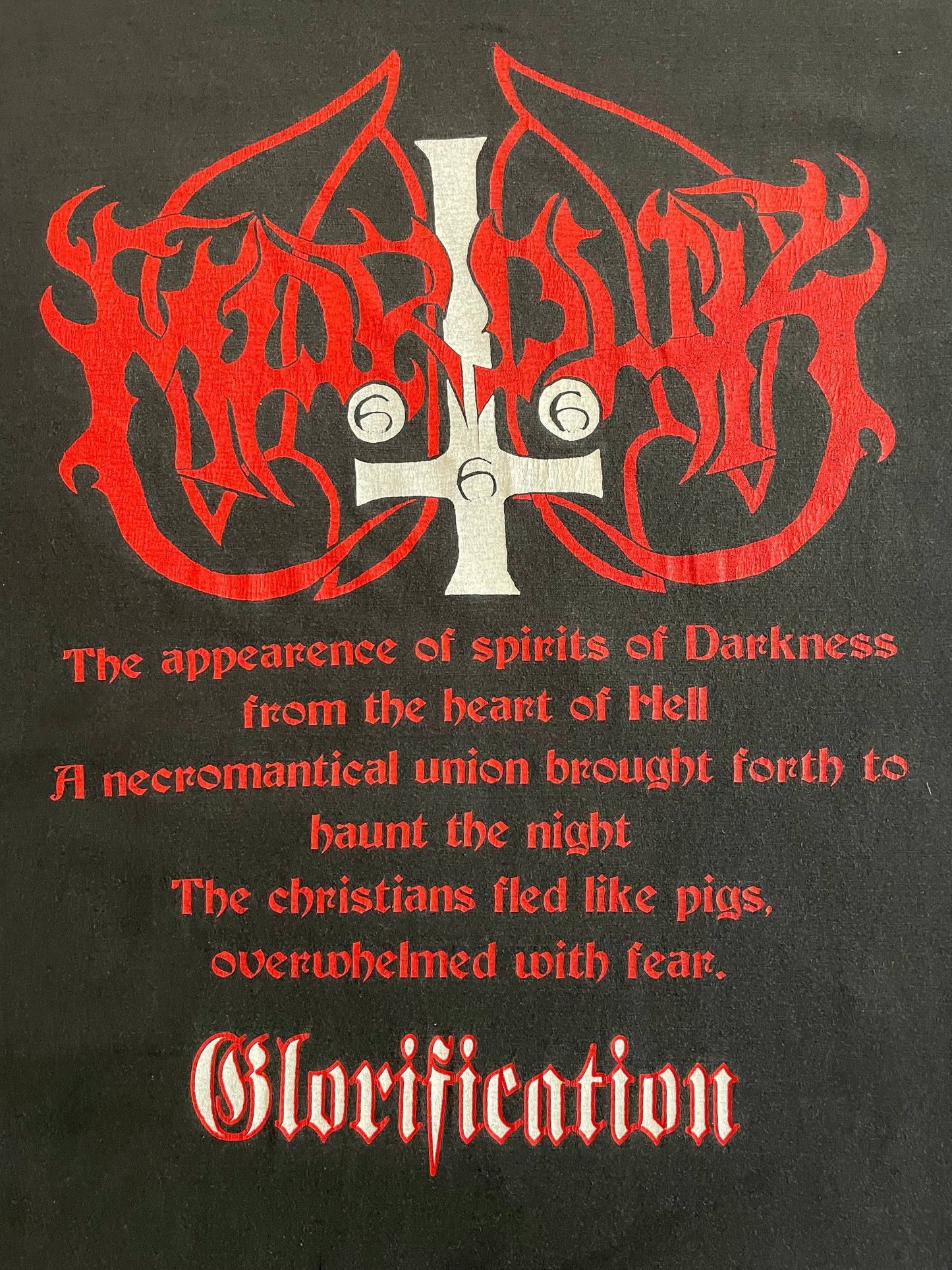 Marduk - Glorification - Original Vintage 1996 Longsleeve