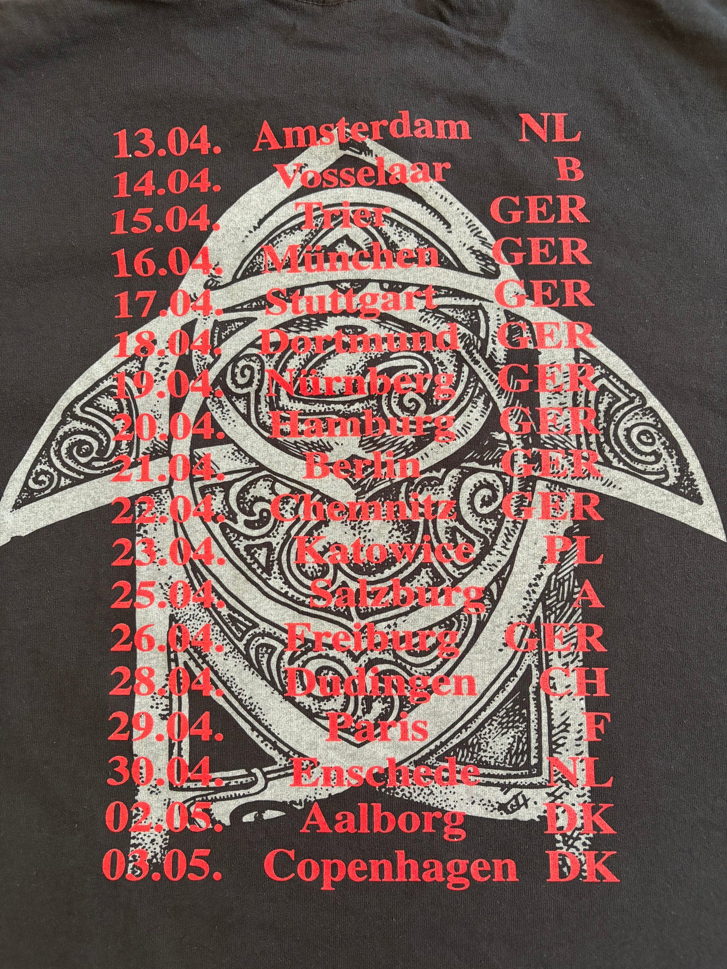 Grave - Soulless European Tour 1995 - Original Vintage Longsleeve