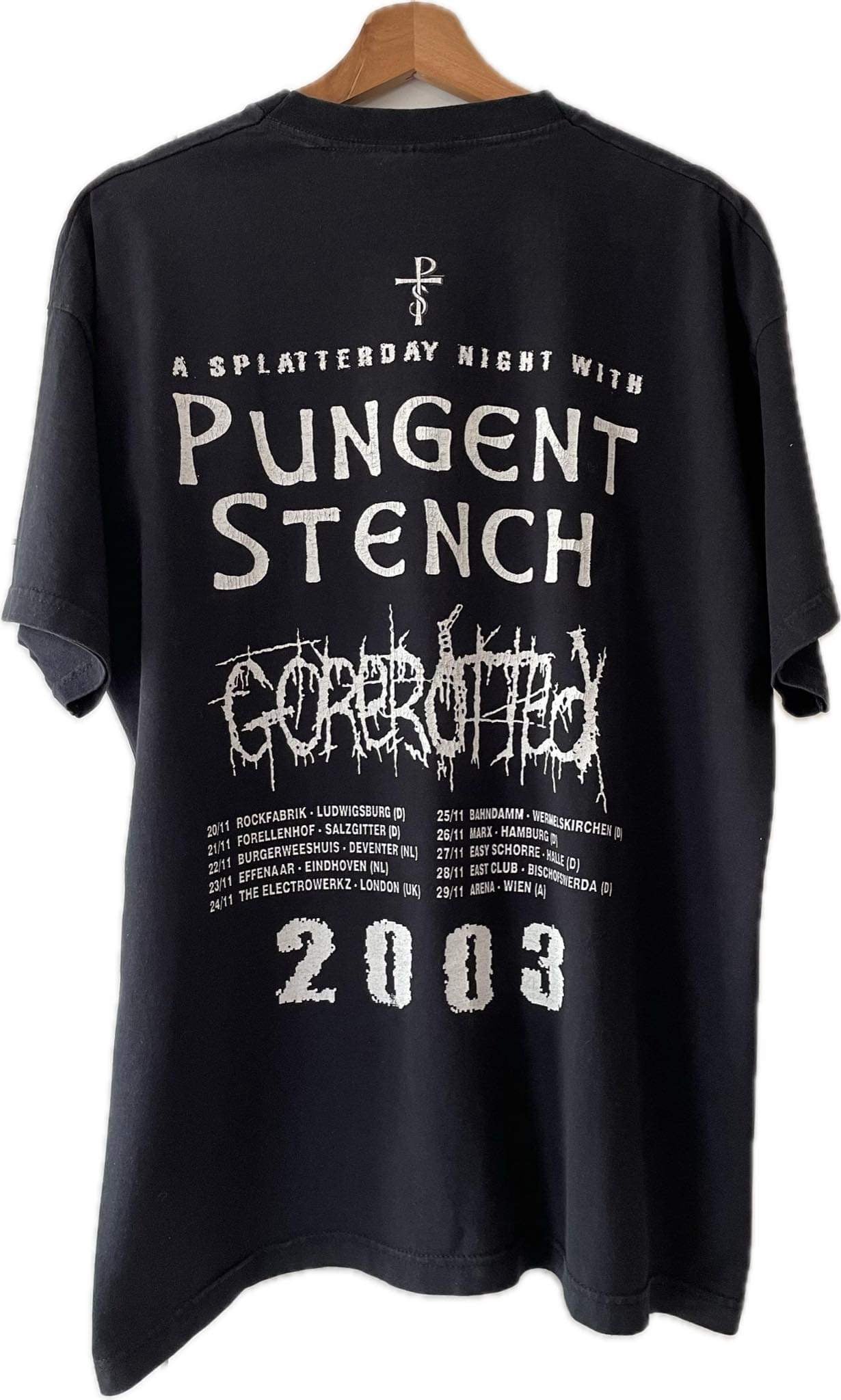 Pungent Stench / Gorerotted - Original Vintage ‘03 Tourshirt