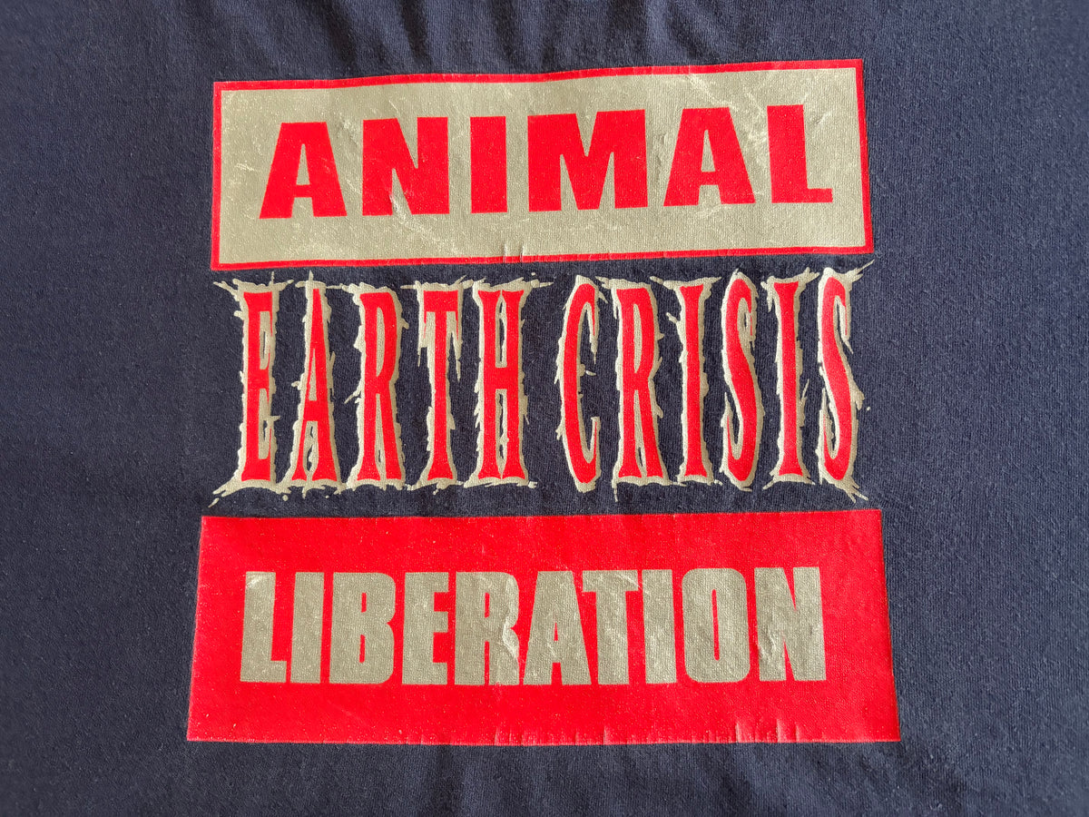 Earth Crisis - Animal Liberation - Original Vintage 90’s T-shirt