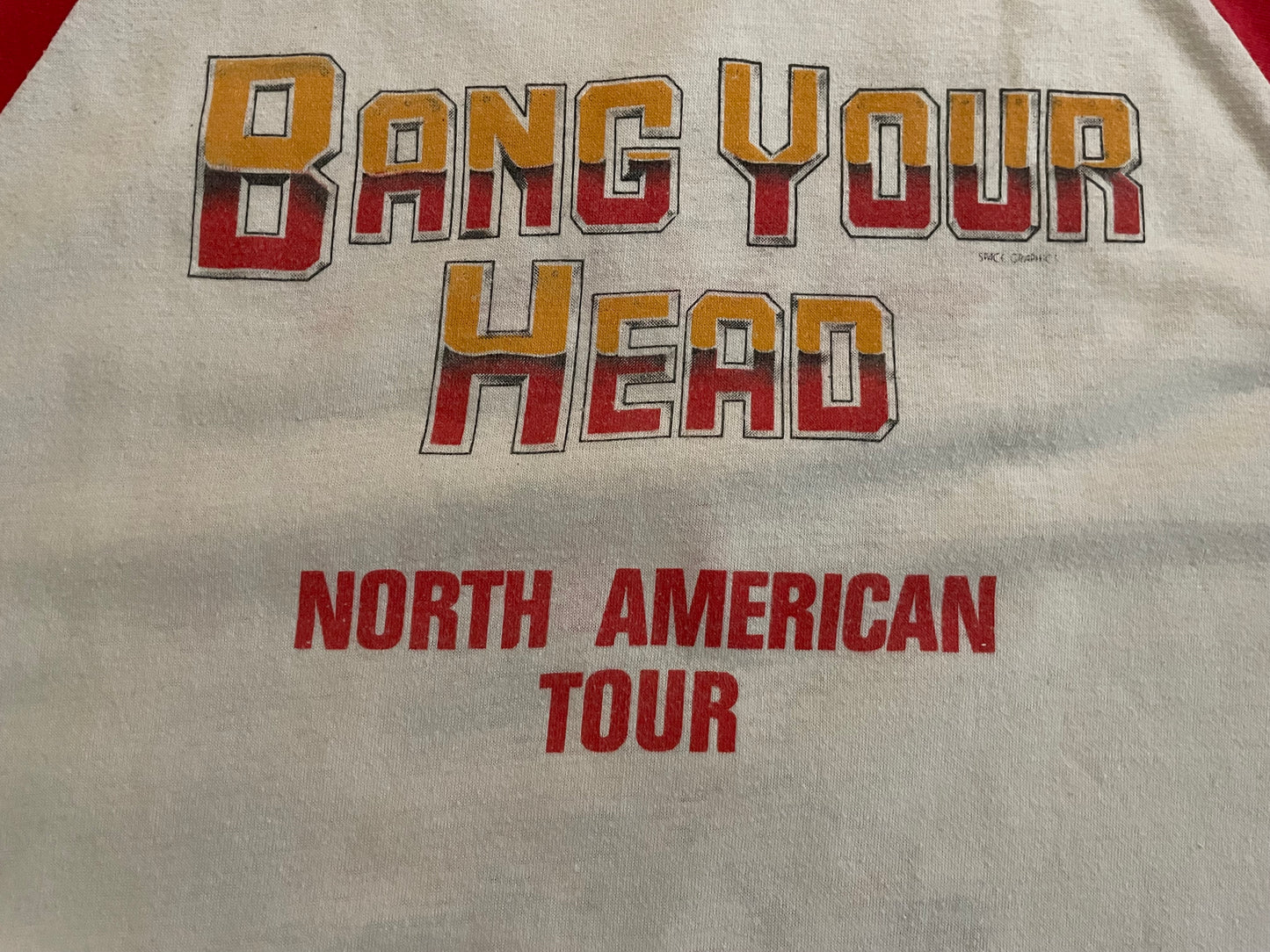 Quiet Riot - Metal Health / Band Your Head - North American Tour Original Vintage 1983 t-shirt