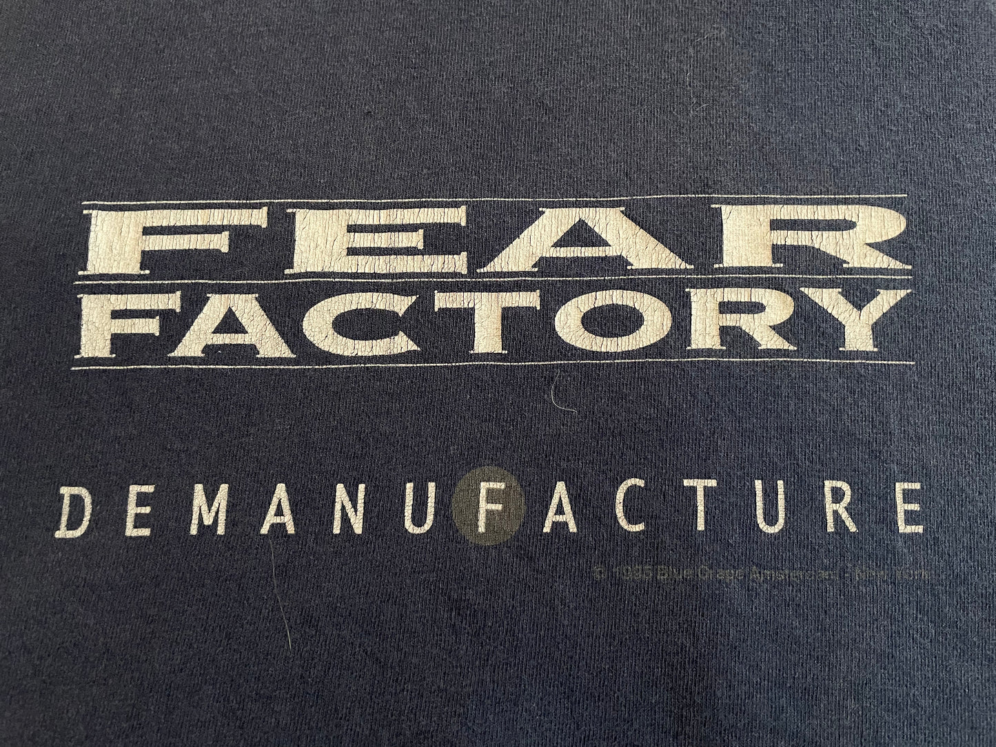 Fear Factory - Demanufacture - Original Vintage 1995 t-shirt