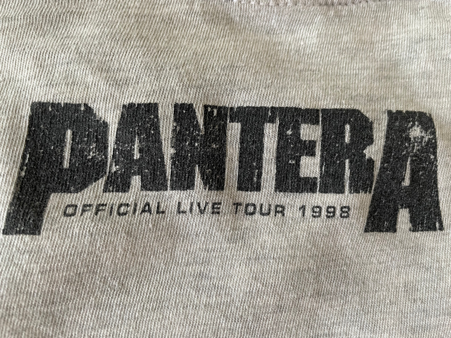 Pantera - Official Live Tour 1998 - Original Vintage t-shirt