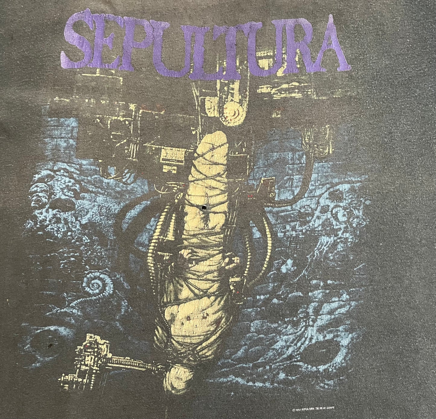 Sepultura - Chaos AD - Original Vintage 1993 t-shirt