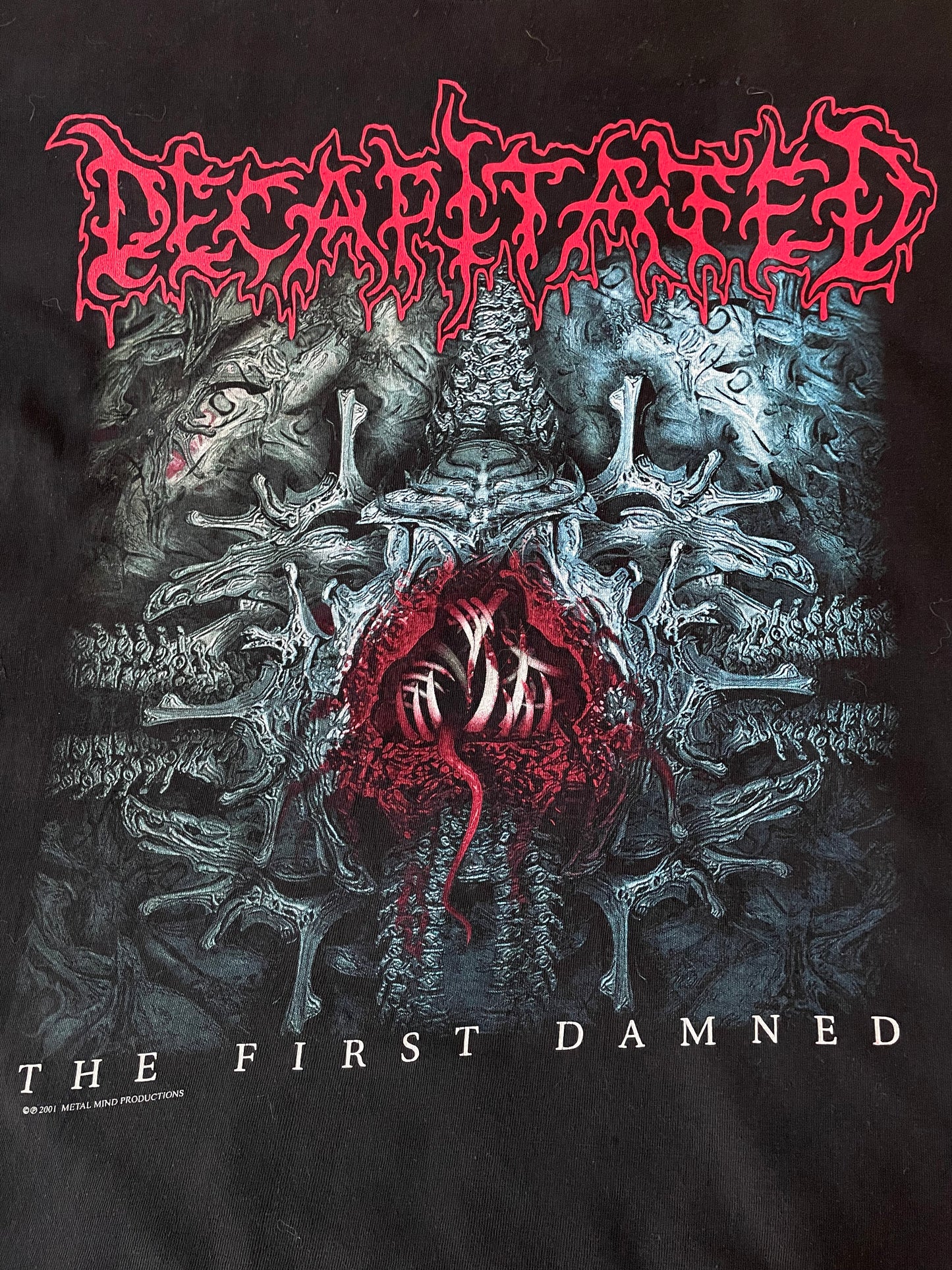 Decapitated - The First Damned - Original Vintage 2001 t-shirt
