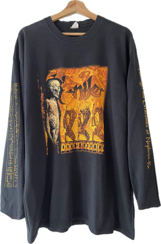 Nile - Amongst The Catacombs Of Nephren-Ka / European Tour ‘99 - Original Vintage Longsleeve