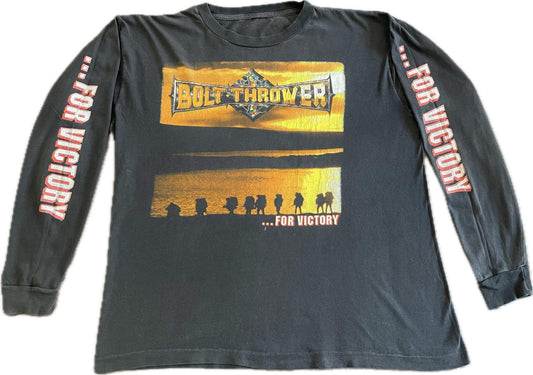 Bolt Thrower - For Victory - European Tour 1995 - Original Vintage Longsleeve