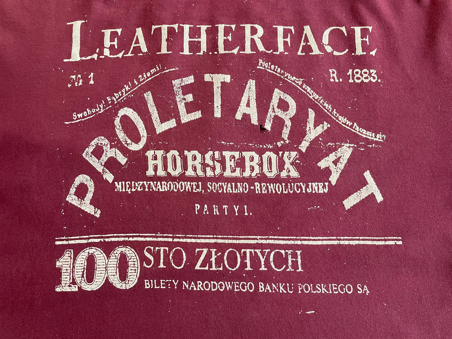 Leatherface - Horsebox - Original Vintage 2000 t-shirt
