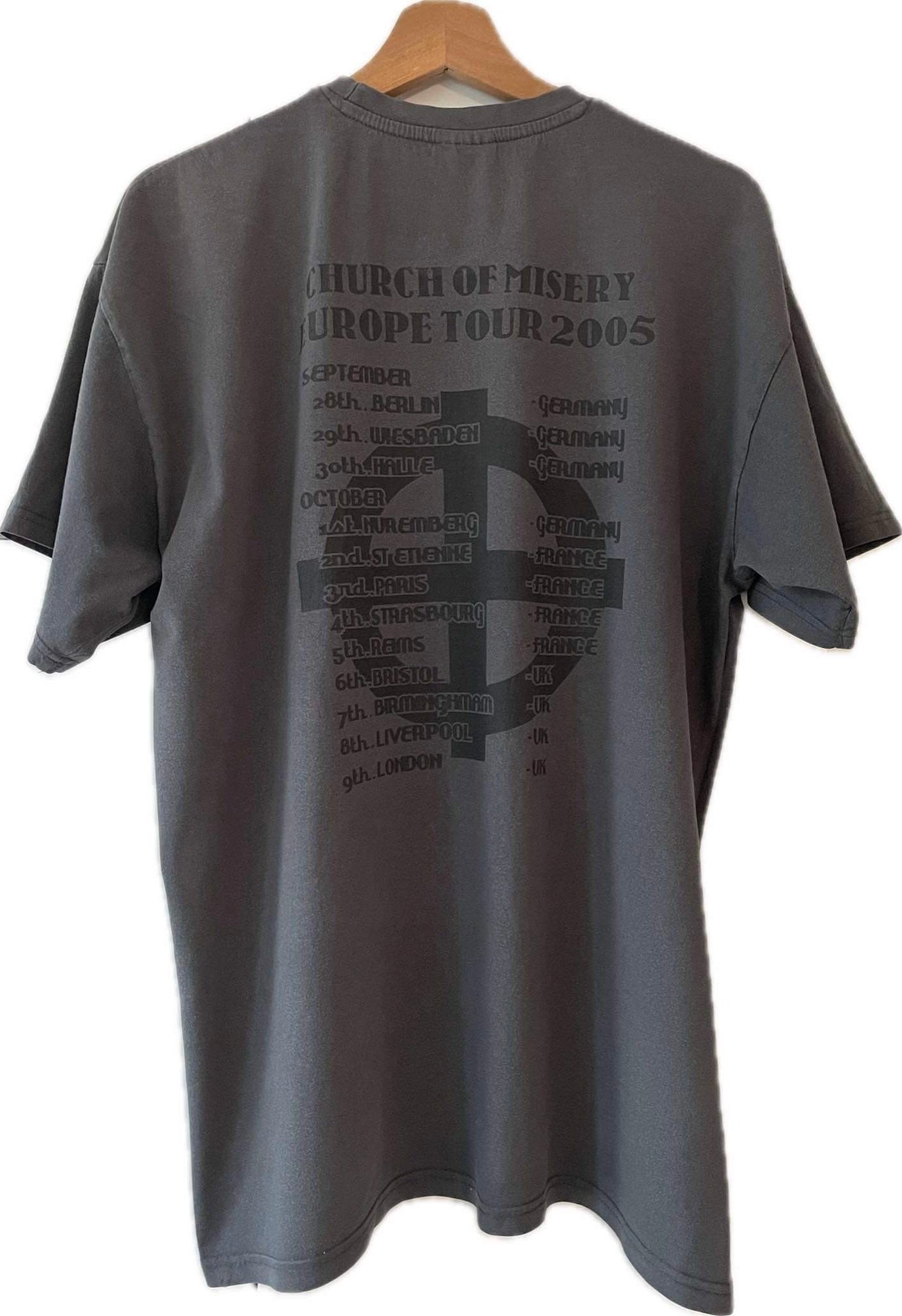 Church Of Misery - Zodiac / European Tour ‘05 Original T-shirt