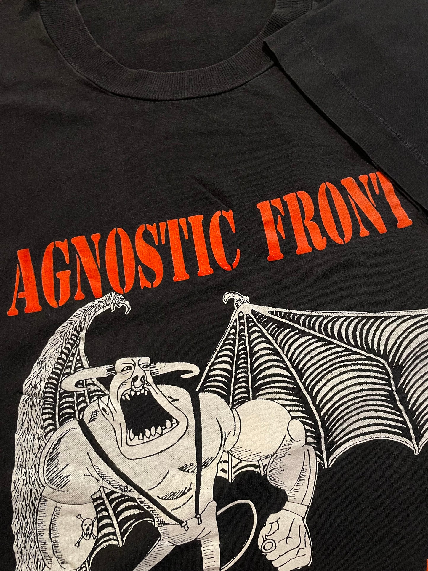 Agnostic Front - Blind Justice / European Tour - Original Vintage Early 90’s t-shirt