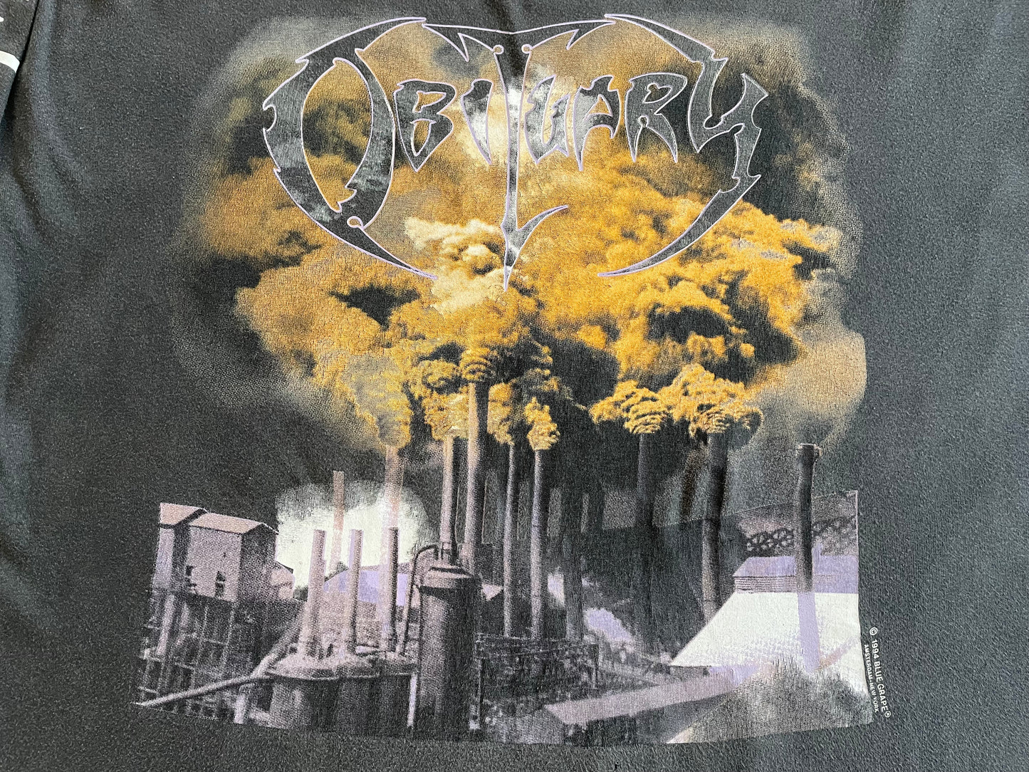 Obituary - World Demise - Original Vintage 1994 Longsleeve