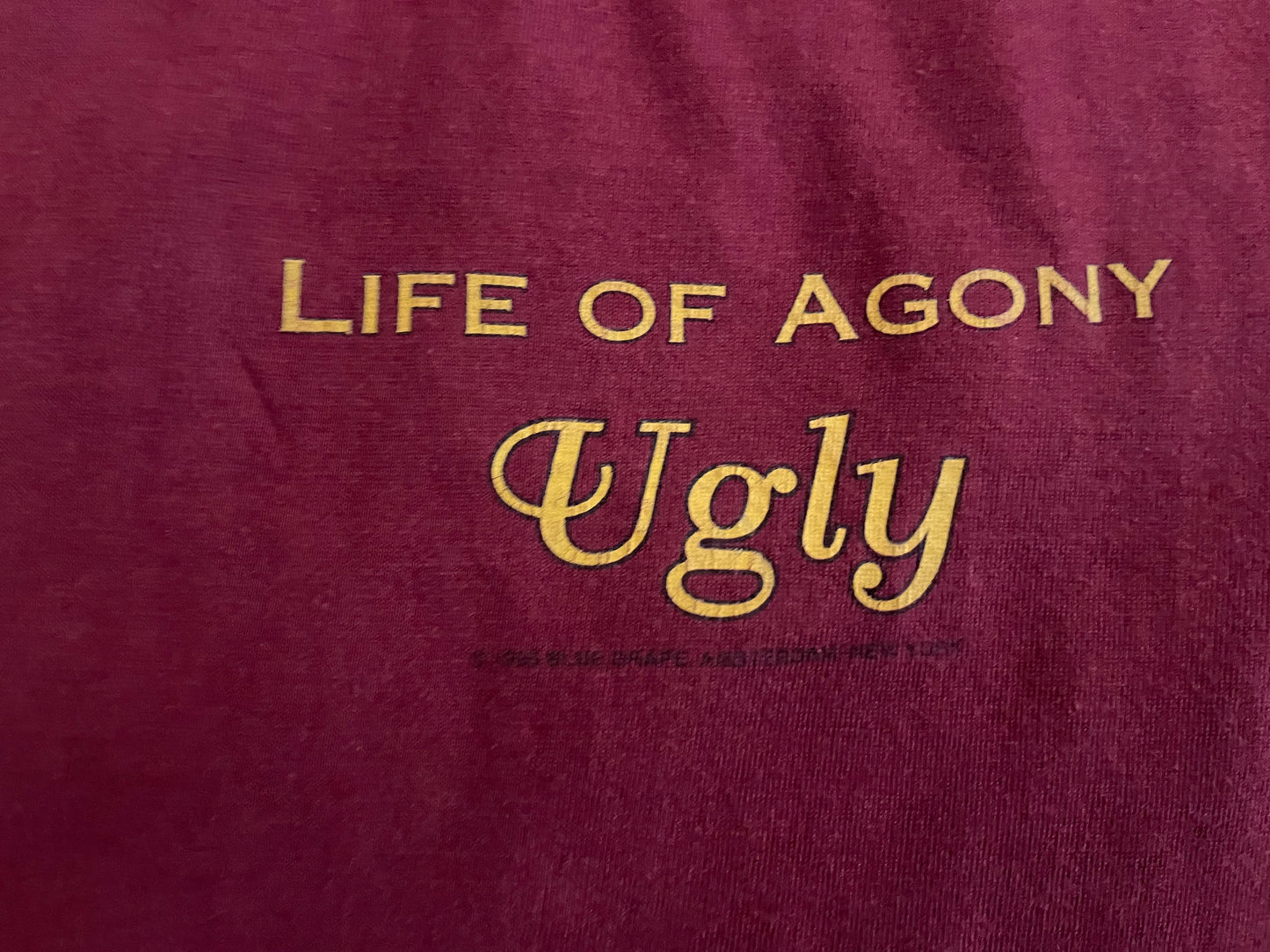 Life Of Agony - Ugly - Original Vintage 1995 Longsleeve