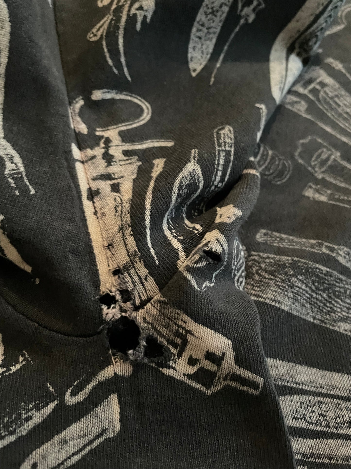 Carcass - Tools Of The Trade - Original Vintage 1992 All Over Print T-Shirt