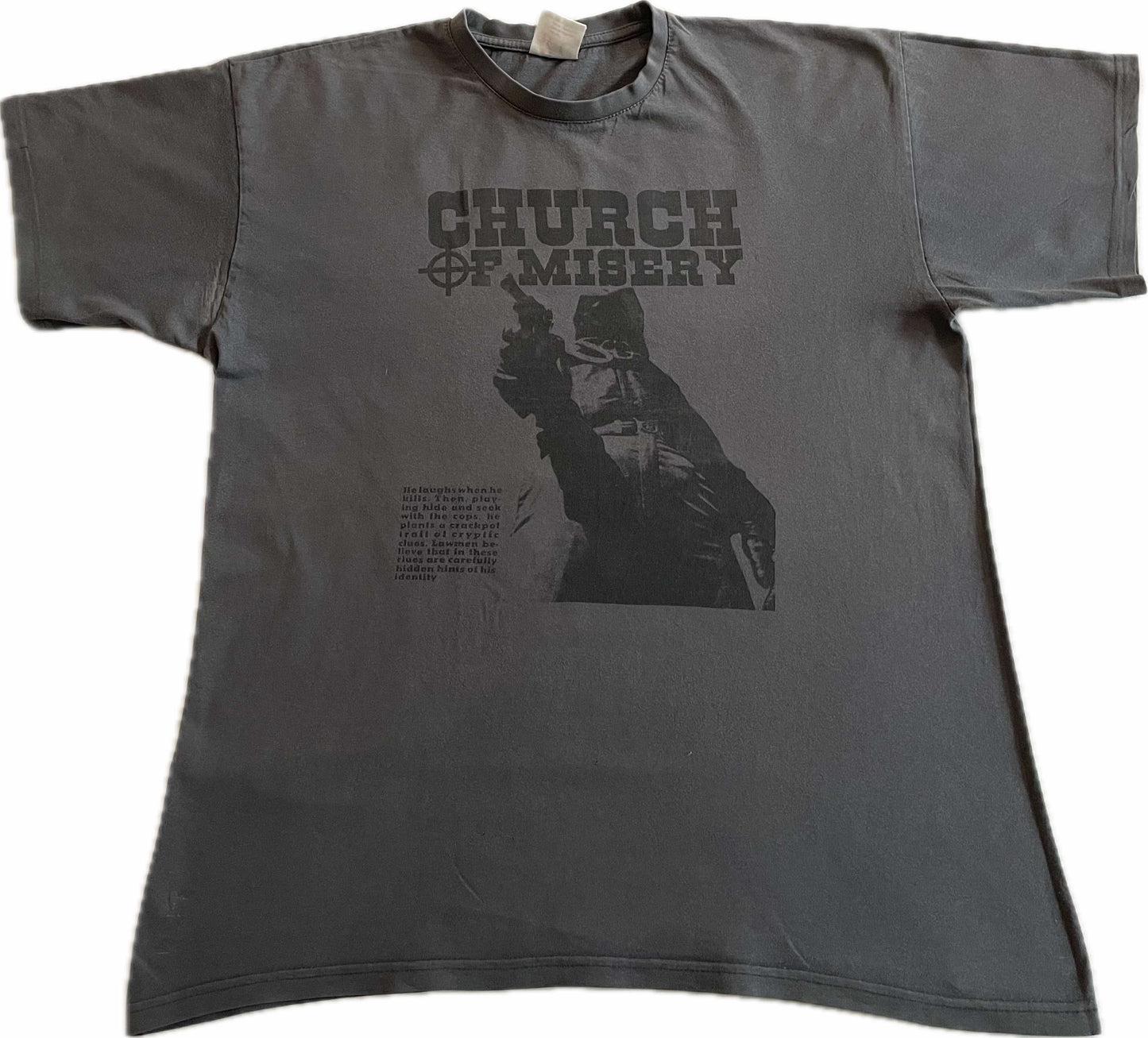 Church Of Misery - Zodiac / European Tour ‘05 Original T-shirt