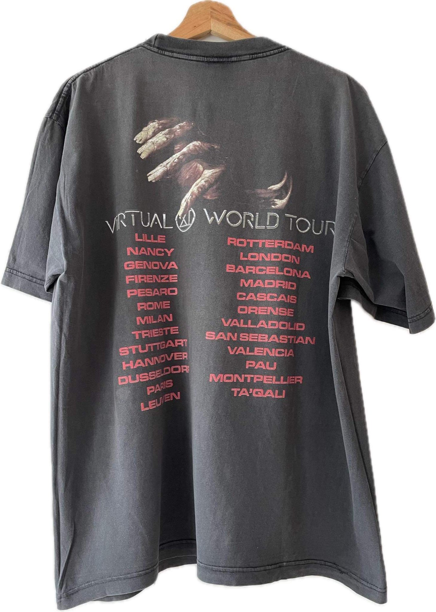 Iron Maiden - Virtual World Tour 1998 - Original Vintage t-shirt