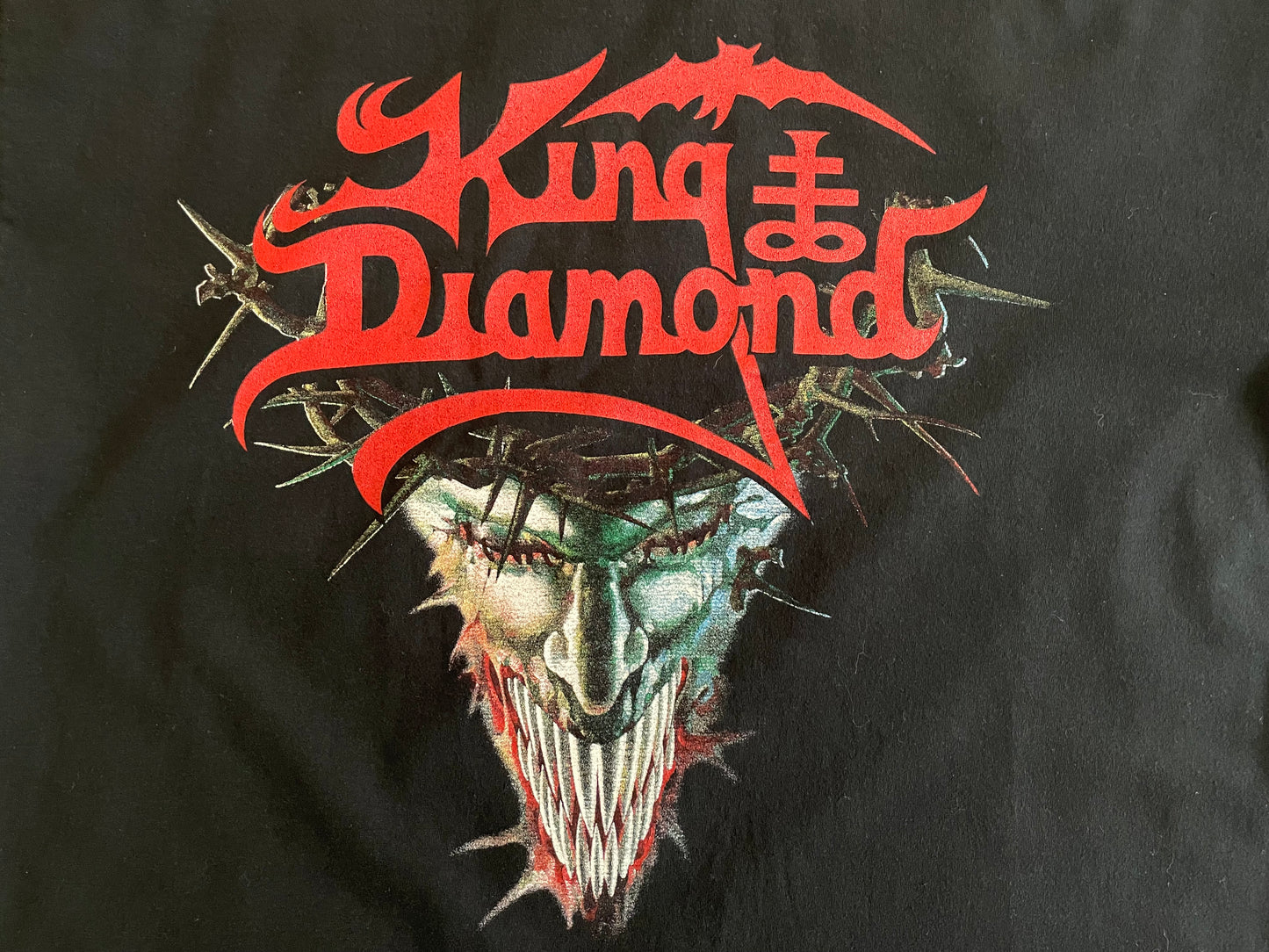 King Diamond - House Of God / European Tour 2001 - Original Vintage T-shirt