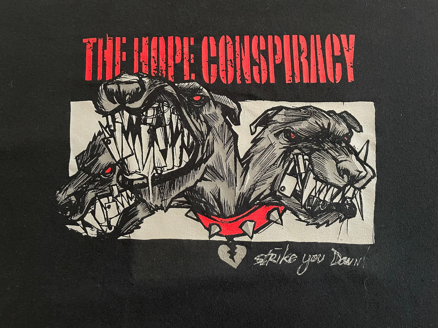 The Hope Conspiracy - Strike You Down - Original Vintage early 00’s t-shirt