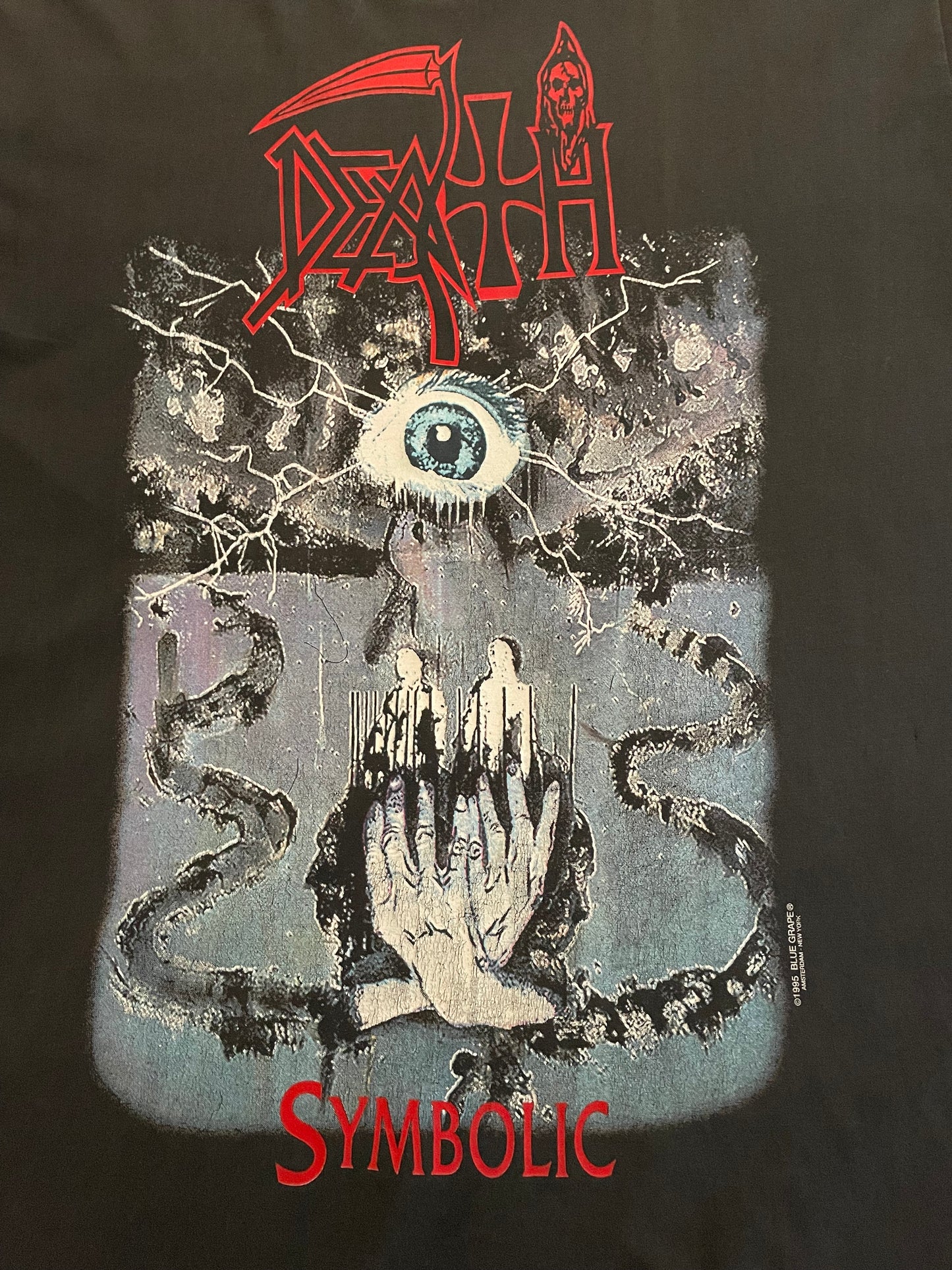 Death - Symbolic / Metal To The Masses World Tour 1995 - Original Vintage Longsleeve