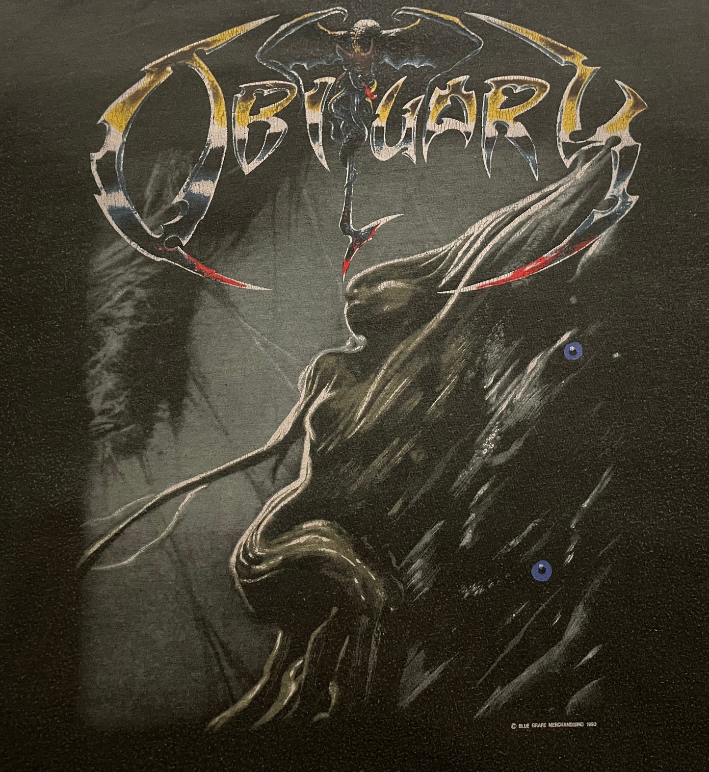 Obituary - The End Complete - Original Vintage 1993 t-shirt