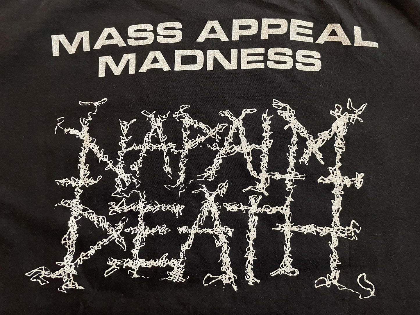 Napalm Death - Mass Appeal Madness - Original Vintage 1991 t-shirt