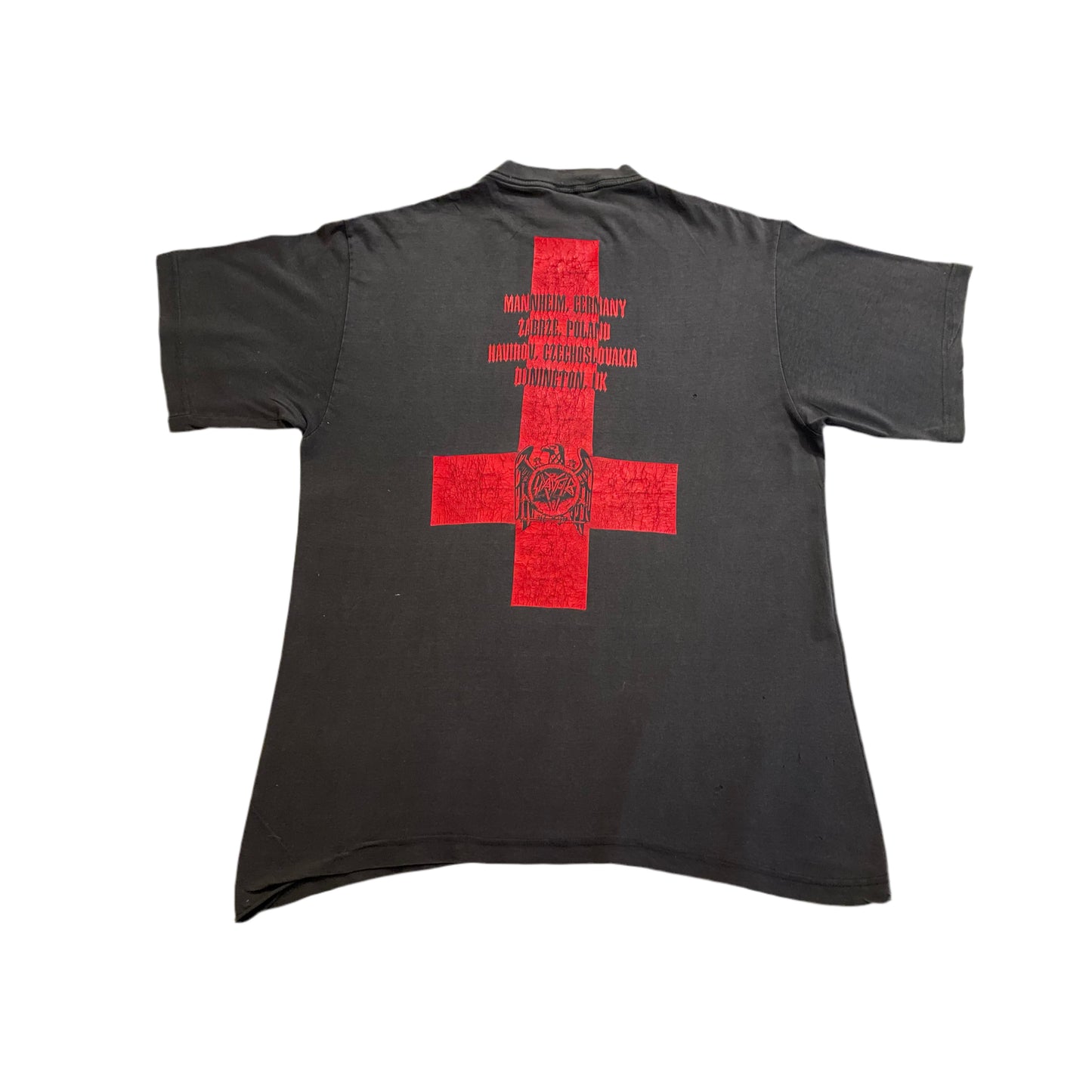 Slayer - Original Vintage 1994 European Tour Shirt
