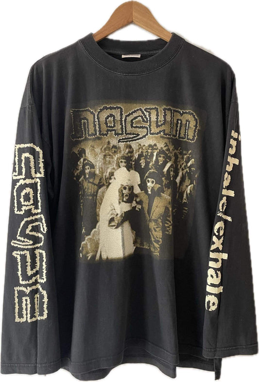 Nasum - Inhale/Exhale - Original Vintage 2000 Longsleeve