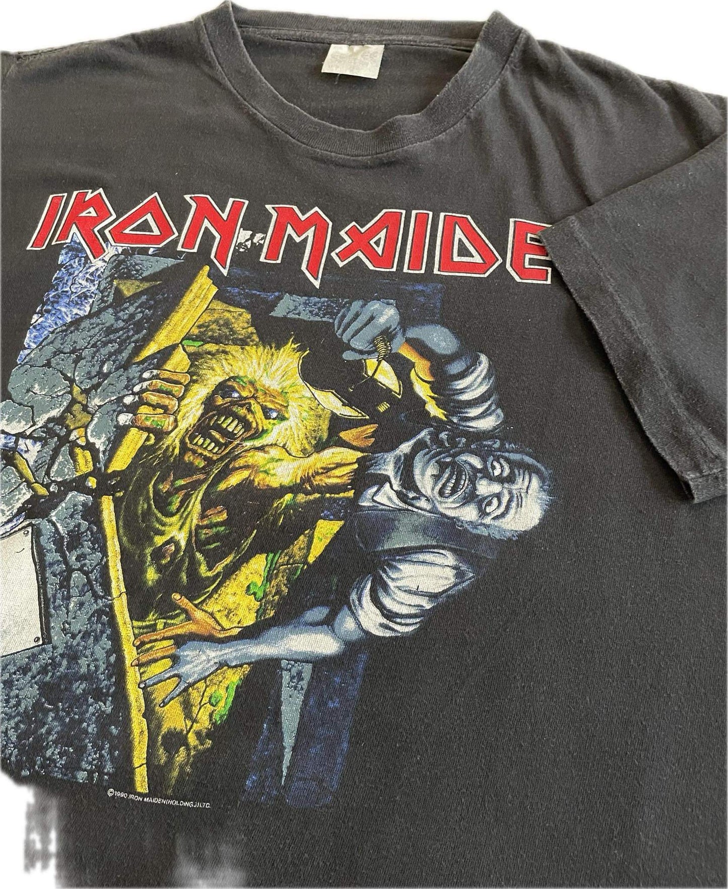 Iron Maiden - No Prayer On The Road - Original Vintage 1990 t-shirt