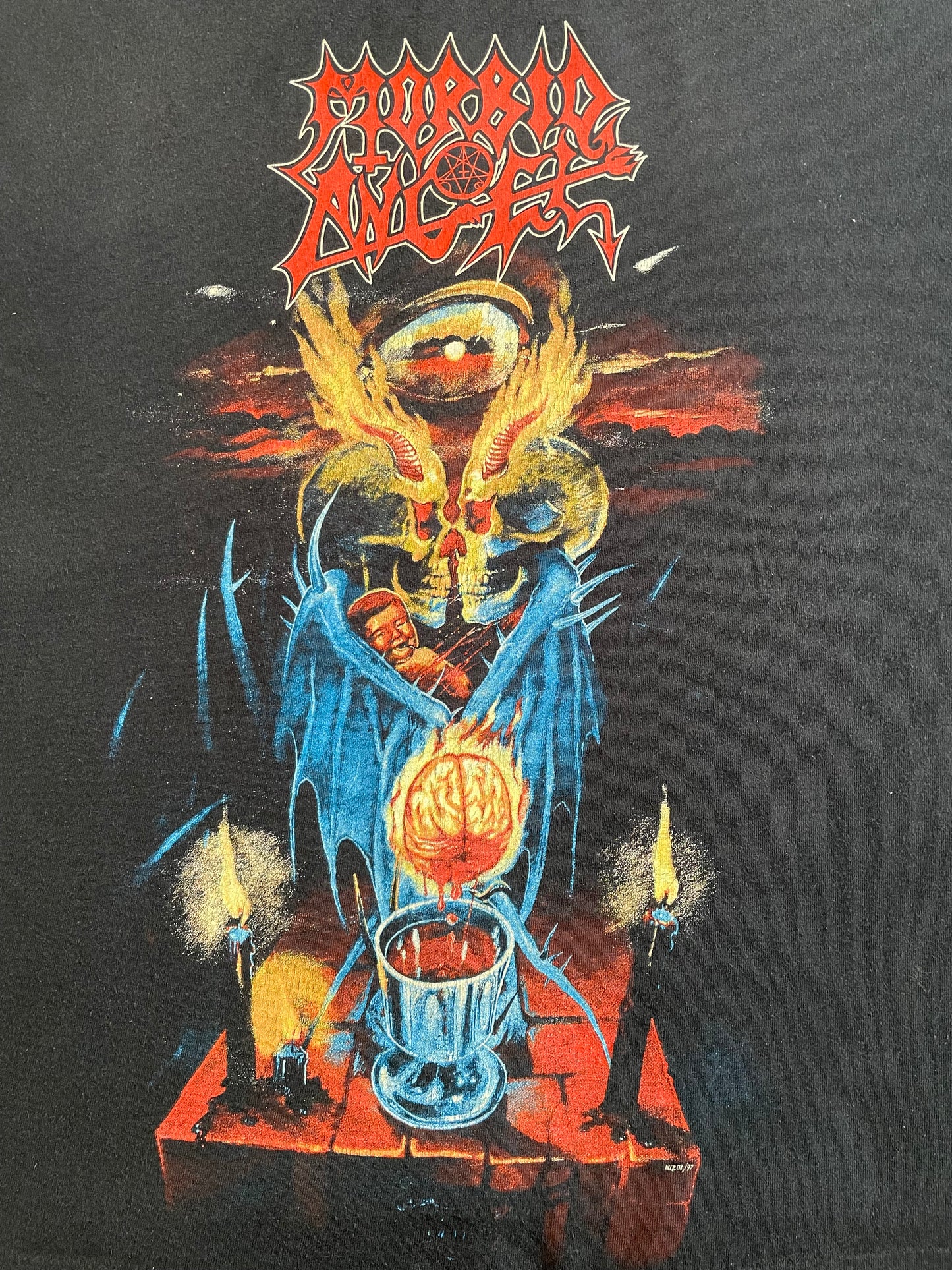 Morbid Angel - Formulas Fatal To The Flesh European Tour 1998 - Origin –  MSFS VINTAGE, image size:1445x1927