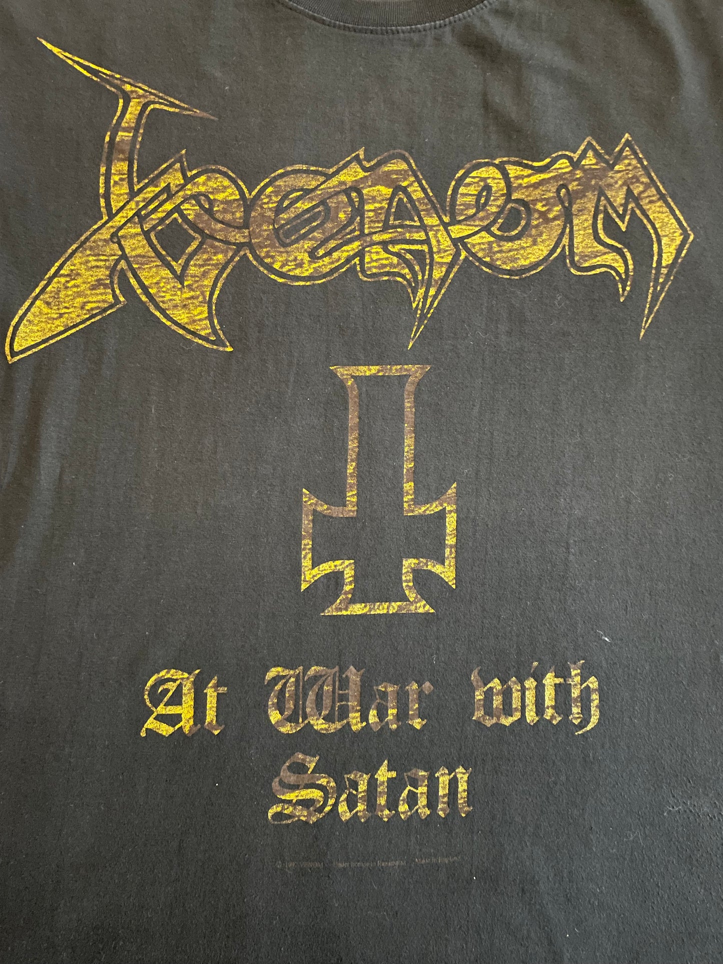 Venom - At War With Satan - Original Vintage 1997 t-shirt